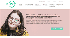 Desktop Screenshot of ehyt.fi